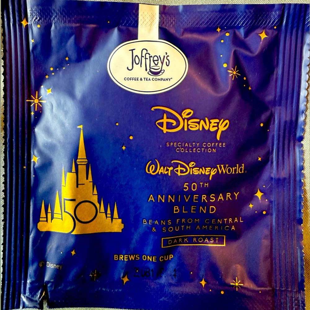Joffrey’s Walt Disney World 50th anniversary blend coffee